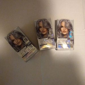 Loreal  Feria Smokey Silver Hair Dye